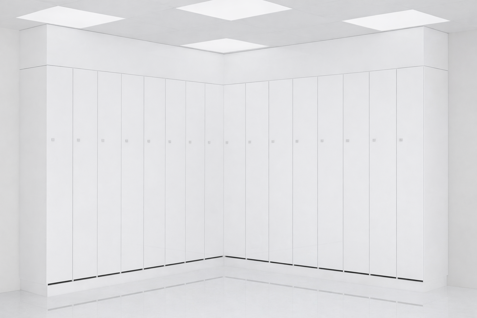 Mobilier de SAS de laboratoire vestiaires