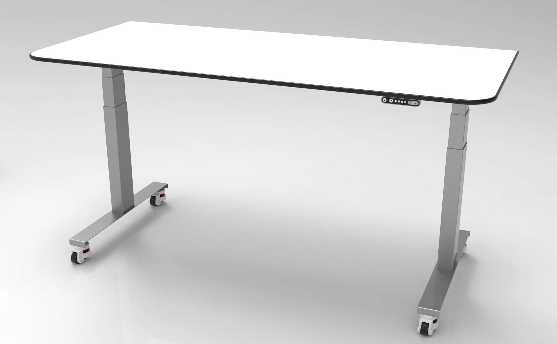 Paillasse mobile r�glable �lectriquement en hauteur